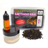 Method mix Pellets + Fluoro + Liquid  Carp Hunter  1-3 мм   (Слива)   Темный