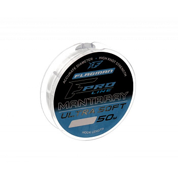 Леска F-fishing Mantaray Ultra Soft  50м 2,07кг/0,16мм (Прозрачная) 