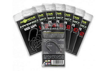 Крючки Korda Wide Gape  Size 10 Тефлон 