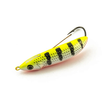 Блесна незацепляйка Caiman Grass 70 мм 14гр. color: 052 латунь