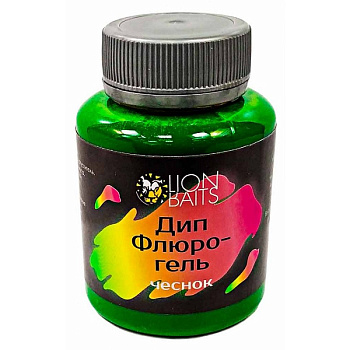 Дип Флюро-гель Lion Baits  Garlic 130 мл 130 г Чеснок