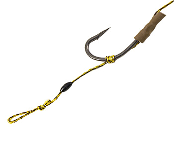  Оснастка готовая карповая Owner  ORC-3 Snag rig Size 6    15Lb 19см