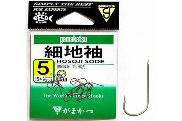 крючки Gamakatsu Hosoji Sode 