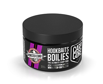 Бойлы тонущие FFEM Baits насадочные Hookbaits Boilie Monster Crab 16мм 200 г (Монстр краб) 