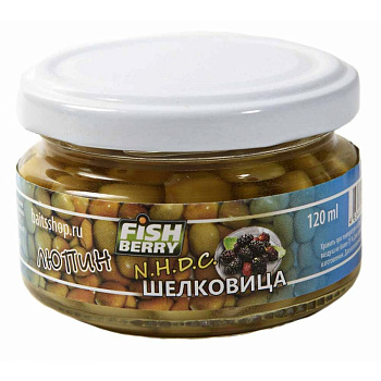 Люпин насадочный (стекло) Fishberry  Mulberry 120 г (Шелковица) 