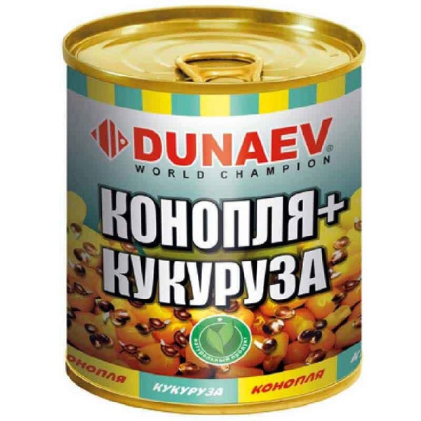 Добавка для прикормки Dunaev  Конопля Кукуруза 320 г (Натуральный)