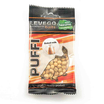 Воздушное пенотесто PUFFI  Levego baits Топленое молоко (Бежевый) 