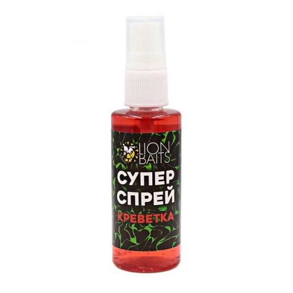 Супер спрей Lion Baits  Shrimp 50 мл 50 г Креветка