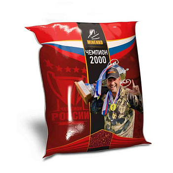 Прикормка фидерная Minenko Чемпион 2000 Карп 0,75 кг (Мультифрукт) 