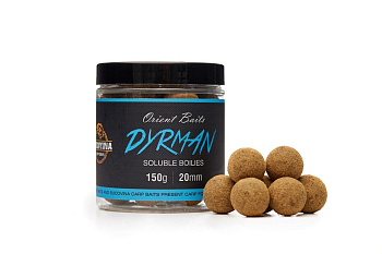 Бойлы пылящие Orient Baits насадочные DYRMAN 20мм 150 г (Краб Белачан) 