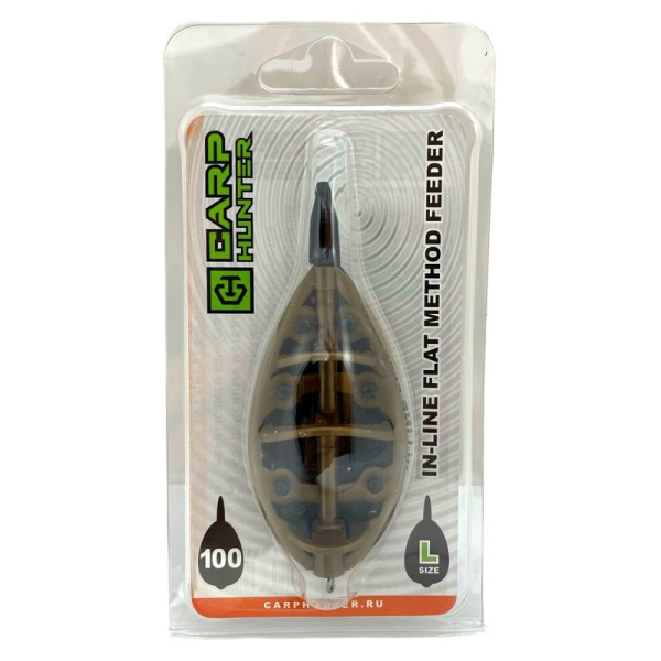 Флэт кормушка Carp Hunter Flat Method Feeder Large 100г 1