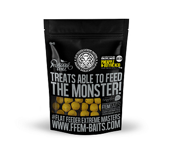 Бойлы тонущие FFEM Baits Русский Бойл Pineapple 23мм 1 кг (Ананас) 