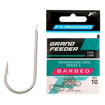 Крючки с лопаткой F-fishing Grand Feeder Skimmer And Zope Series 2 Size 12  