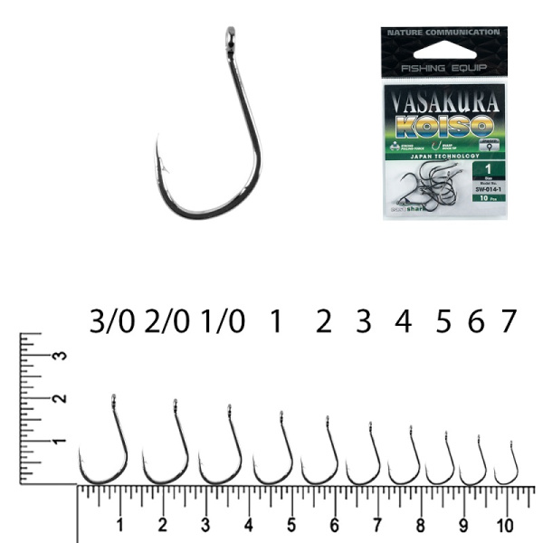 Крючки EastShark NEW Vasakura KOISO BL