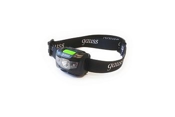 Фонарь налобный Gauss GF405 130 lm