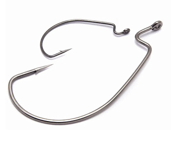Крючок офсетный HITFISH LW Offset Hook Size 4 Никель 12шт