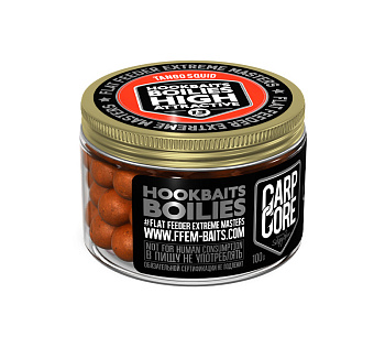 Бойлы тонущие FFEM Baits насадочные Hookbaits Boilie Tango Squid  13мм 100 г (Мандарин-Кальмар) 