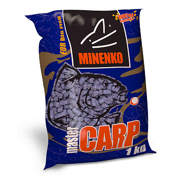 Пеллетс Minenko Master Carp Halibut 10мм 1 кг (Палтус)   Меланжевый