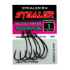 Крючок офсетный Stealer WORM 06 Size 1 Black Nickel 6шт