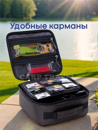 Сумка для аксессуаров Tackle Fish Compact Large  5