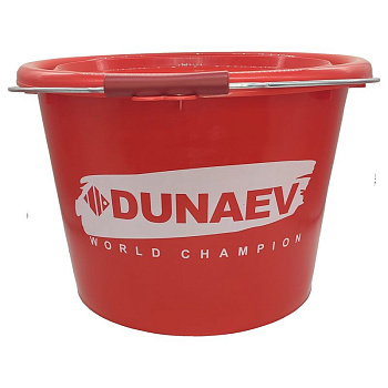 Ведро для прикормки с крышкой Dunaev Bucket 18л 35х26.5см