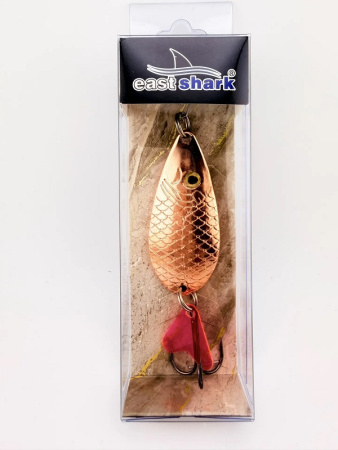 Колеблющаяся блесна EastShark Atom 68мм 21гр. color002 латунь