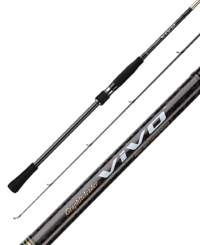 Спиннинг Graphiteleader Vivo Nuovo 742L 223 см / 3-15г (двухчастное)