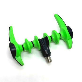 Держатель удилища (Гребенка) Carp Hunter ProFeeder Front Rest Small  Green 1шт 11,5 см