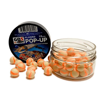 Бойлы плавающие GBS Baits   Squidberry 12мм 50 г (Кальмар Ягоды) 