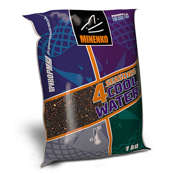 Прикормка зимняя Minenko Cool Water 4 Season Ready to use Bream 1 кг (Лещ) 