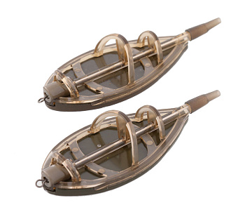 Набор флэт кормушек Carp Pro Flat feeder XL 2 шт 90 г + 100 г 