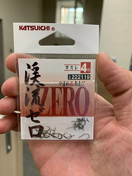 Крючки с лопаткой Katsuichi Keiryu Zero KF-01 Size 4  с бородкой
