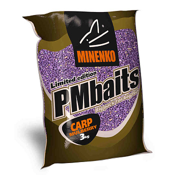 Прикормка сыпучая Minenko PMBaits Mulberry 3 кг (Шелковица) 