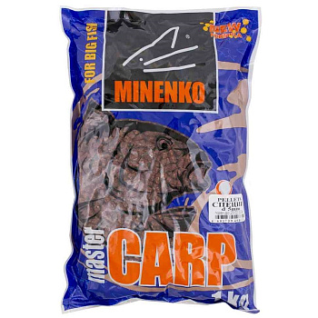Пеллетс Minenko Master Carp Spice 5мм 1 кг (Специи)   Красный