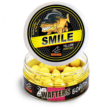 Бойлы нейтральные Minenko WAFTERS SMILE  Mussel 12мм 70 г (Моллюск) 