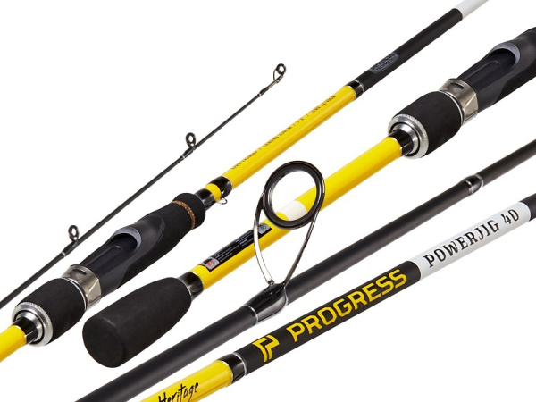 Спиннинг Lucky John Progress Power Jig 234 см 12-40 гр (двухчастное)