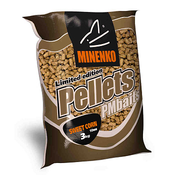 Пеллетс Minenko PMbaits Sweet corn 10мм 3 кг (Кукуруза)   Желтый