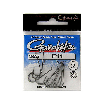 Крючки с колечком Gamakatsu F-11 Size 8  