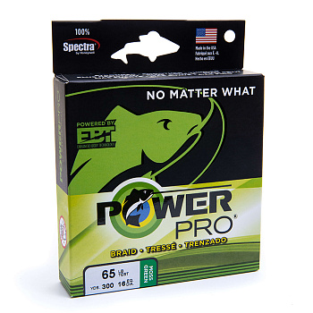 Плетеный шнур Power Pro   135м 9,0кг/0,15мм (Зеленый) 