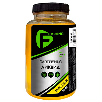 Ликвид CARP F-fishing  Mango Pinaple 250 мл (Манго ананас) 