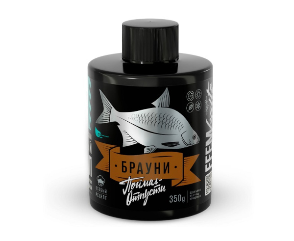 Сироп инвертный (Поймал – Отпусти) FFEM Baits  Brownie 350 мл (Брауни)