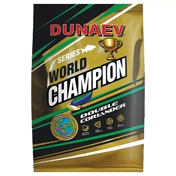 Прикормка фидерная Dunaev World Champion Double Coriander 1 кг (Двойной Кориандр) 