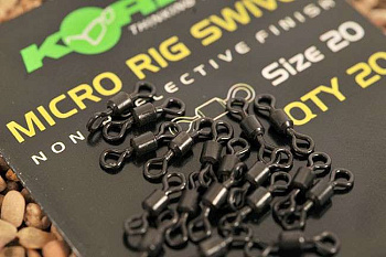 Микро вертлюги Korda Micro Rig Swivel L , 10шт