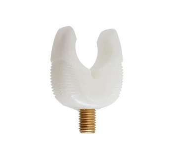 Держатель для удилища Carp Pro Soft Butt Rest Night Glow  White 1шт 