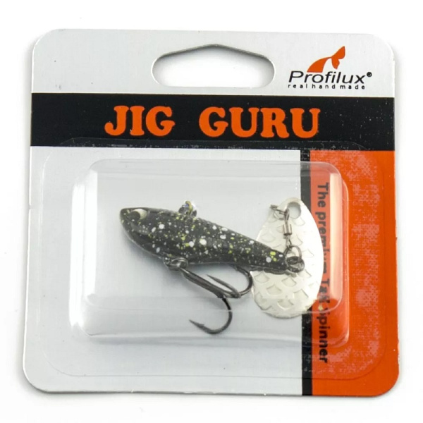 Тейл спиннер Profilux Jig Guru  14гр. цв.324 (Черный) 