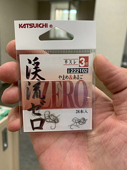 Крючки с лопаткой Katsuichi Keiryu Zero KF-01 Size 3  с бородкой