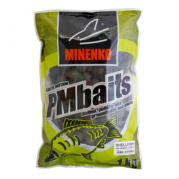 Бойлы пылящие Minenko PMbaits Shellfish 20мм 1 кг (Моллюск) 