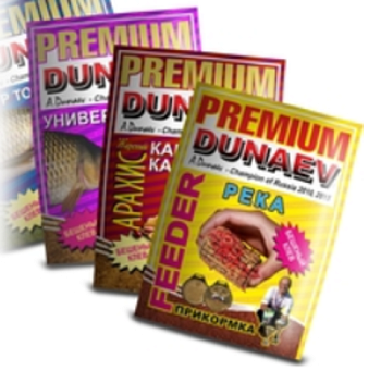 Прикормка фидерная Dunaev Premium Carp-Sazan Pinaple 1 кг (Карп-Сазан Ананас) 