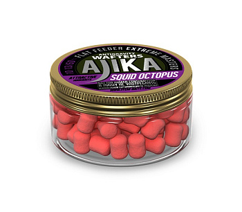 Бойлы нейтральные FFEM Baits Ajika Wafters  Squid Octopus 10x13мм  60 г (Кальмар-осьминог) 