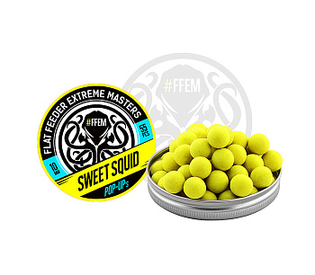 Бойлы плавающие FFEM Baits   Sweet Squid 10мм 25 г (Сладкий кальмар) 